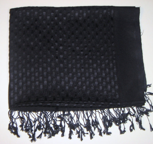 Black Cashmere Scarf