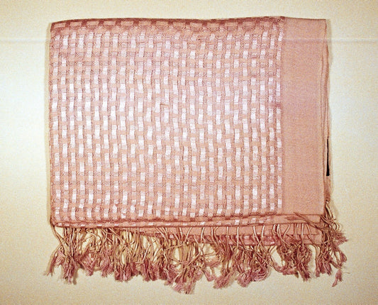 Pink Cashmere/Silk Scarf