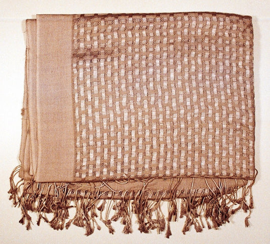 Beige cashmere Scarf